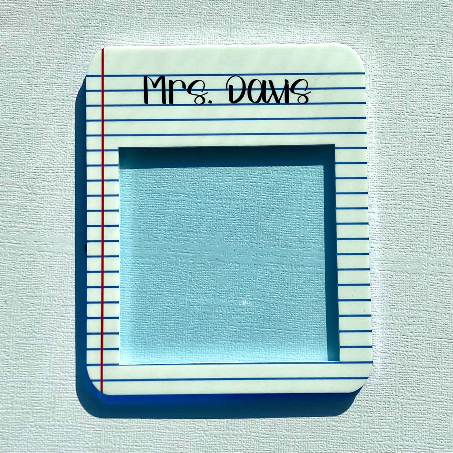 Notepad Holder-School Days